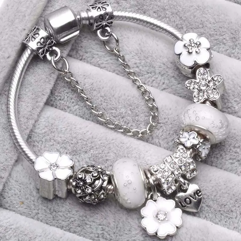 Crystal Beads Fine Bracelets Women