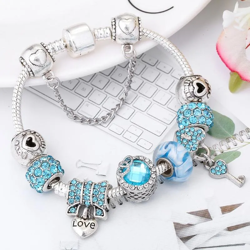 Crystal Beads Fine Bracelets Women