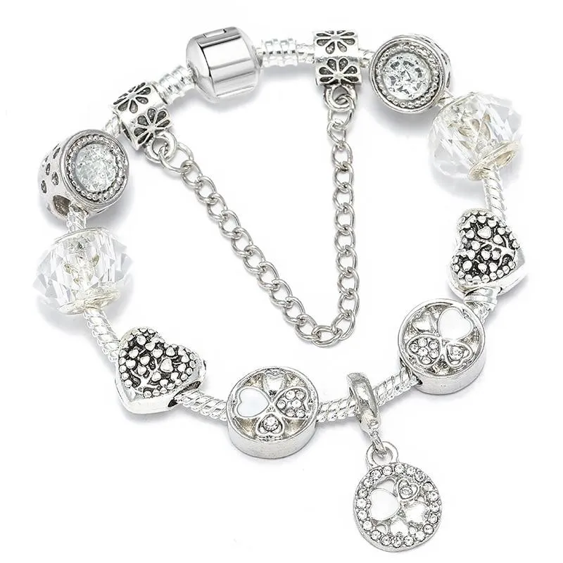 Crystal Beads Fine Bracelets Women