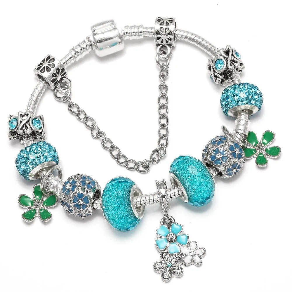Crystal Beads Fine Bracelets Women