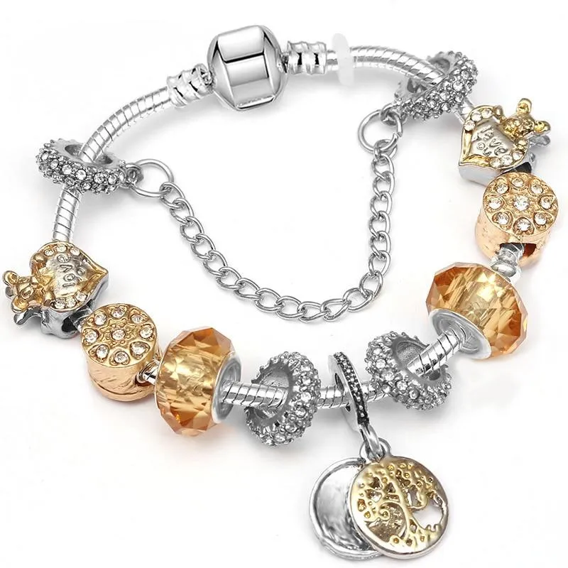 Crystal Beads Fine Bracelets Women