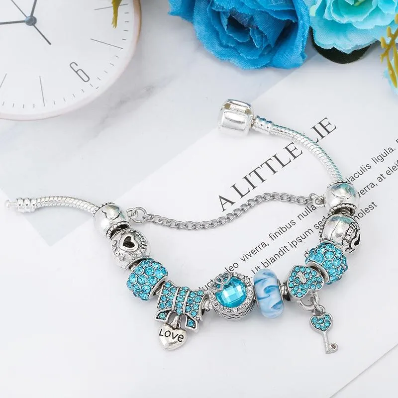 Crystal Beads Fine Bracelets Women