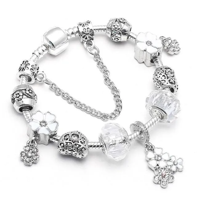 Crystal Beads Fine Bracelets Women