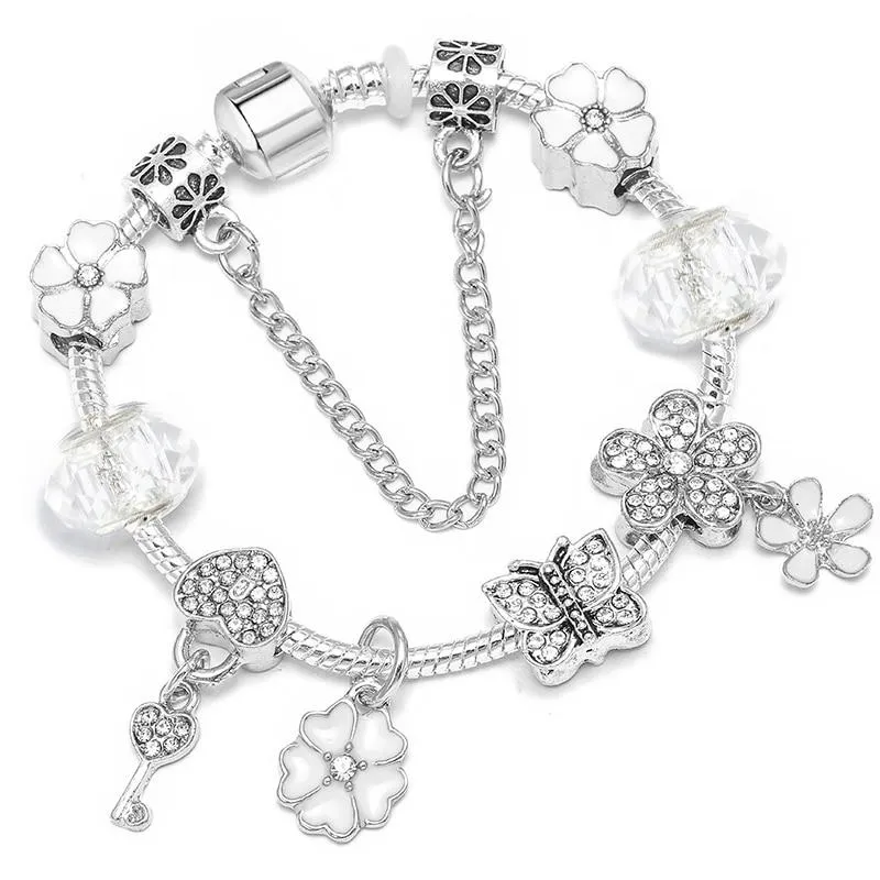 Crystal Beads Fine Bracelets Women