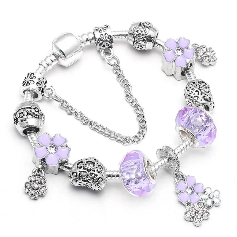 Crystal Beads Fine Bracelets Women