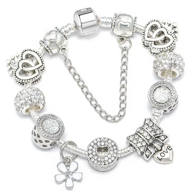 Crystal Beads Fine Bracelets Women