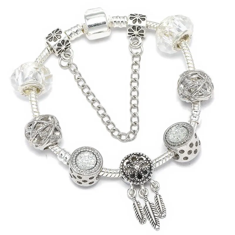 Crystal Beads Fine Bracelets Women