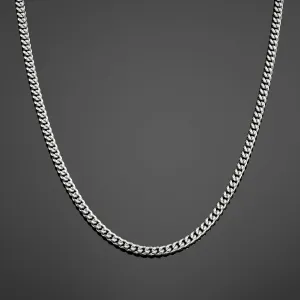 Cuban Link Chain 5mm - Silver RG132
