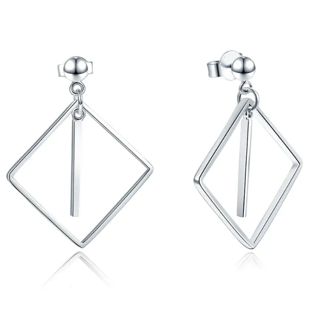 Dangle Square Classy Fashion Stylish Earrings