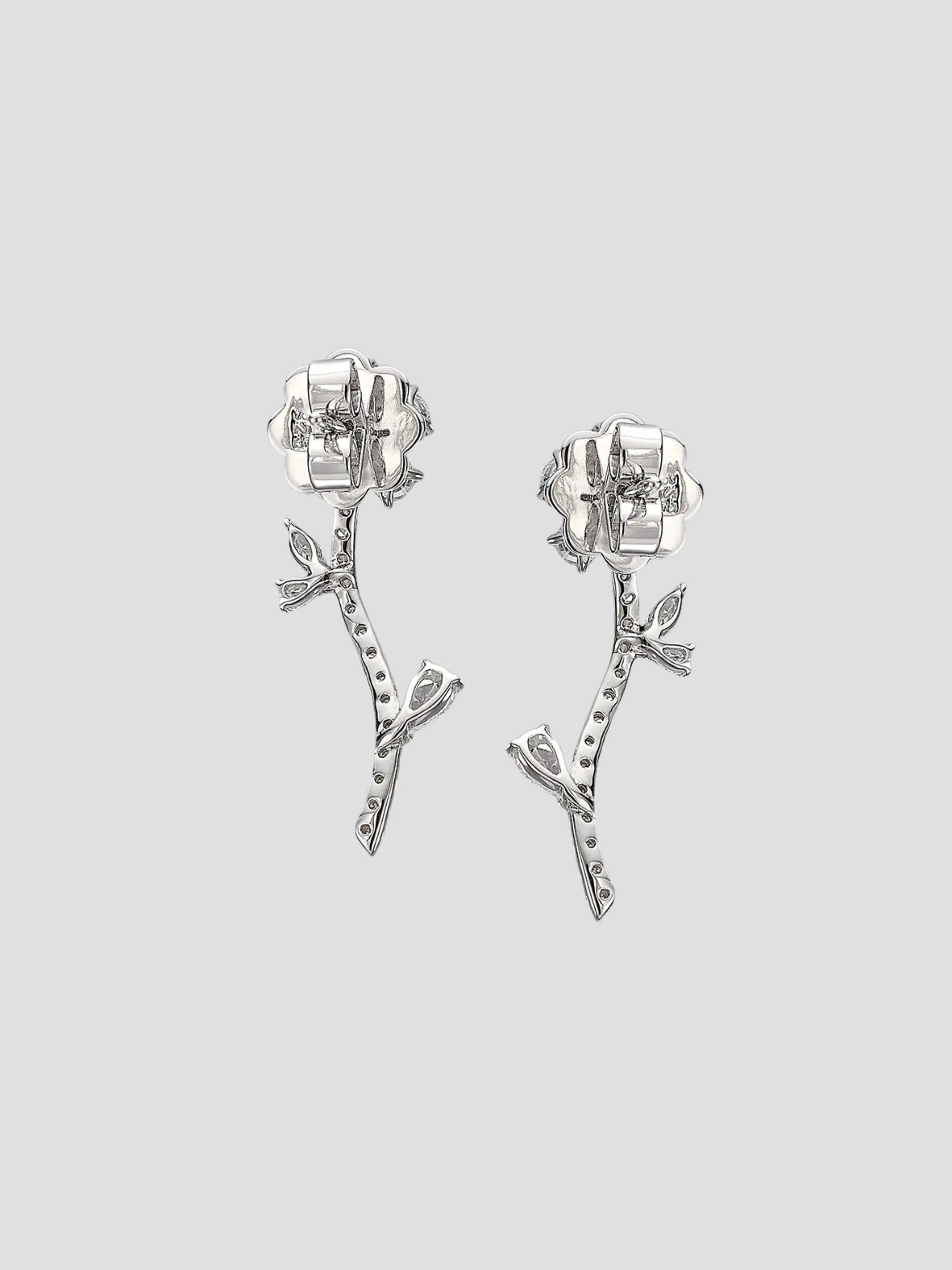 Diamond Marguerite Earrings
