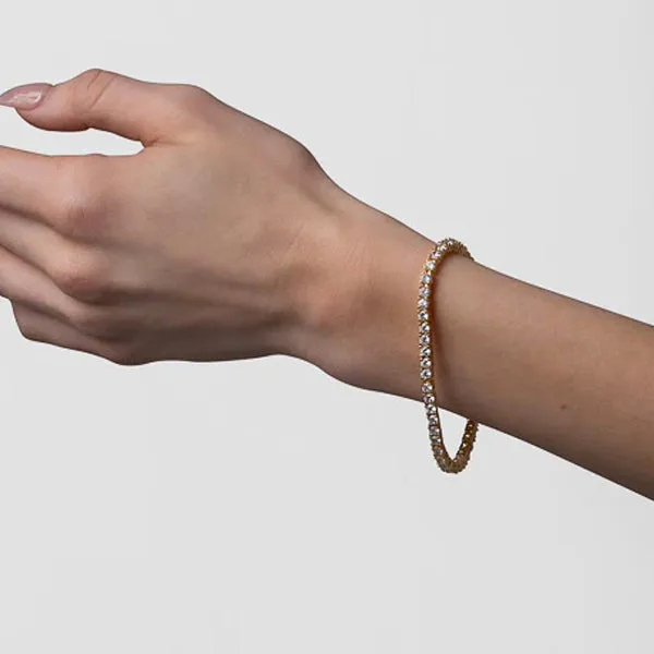 Dolce Vita Rhodium CZ Bracelet