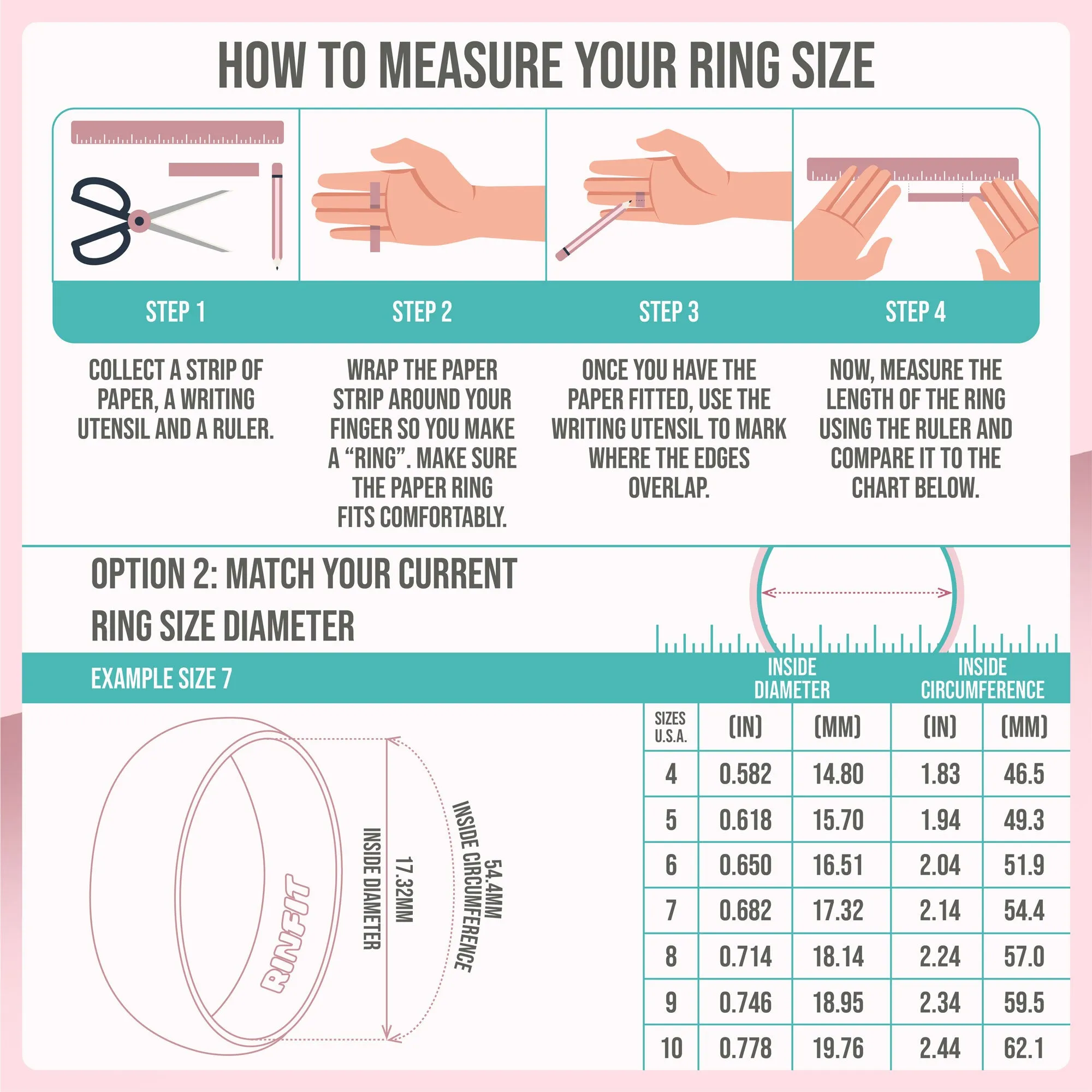 Emerald, Oversized & Oval Collection - Silicone Rings with Metal Frame - Set of 3