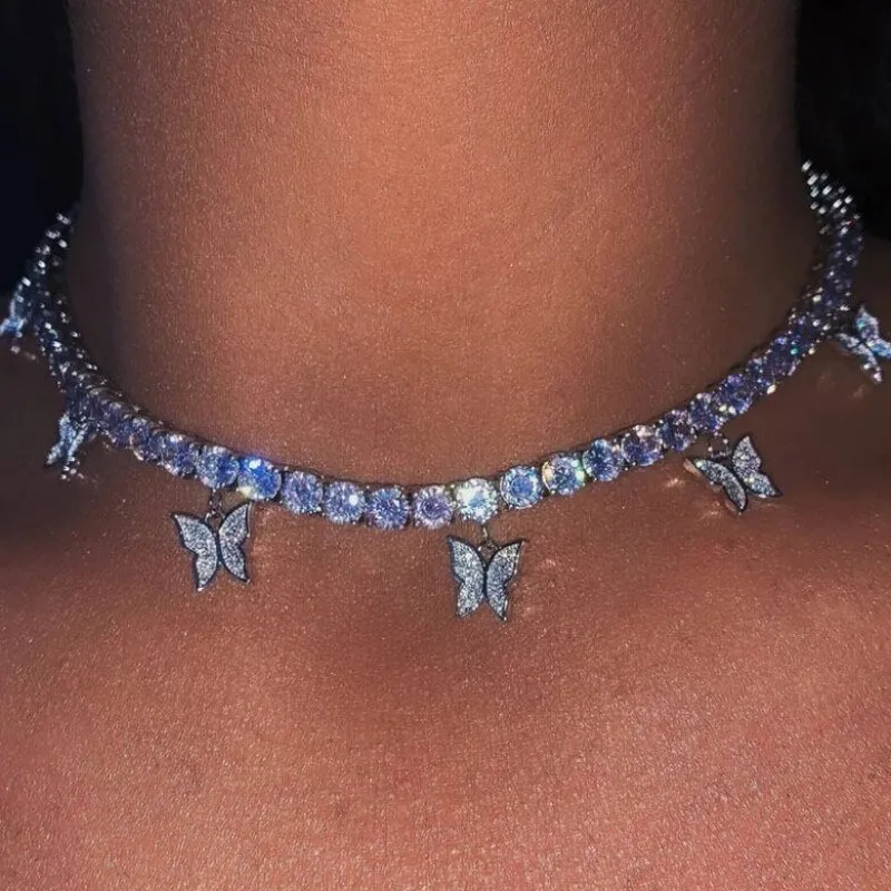 Fashion Casual Butterfly Necklace Pendant