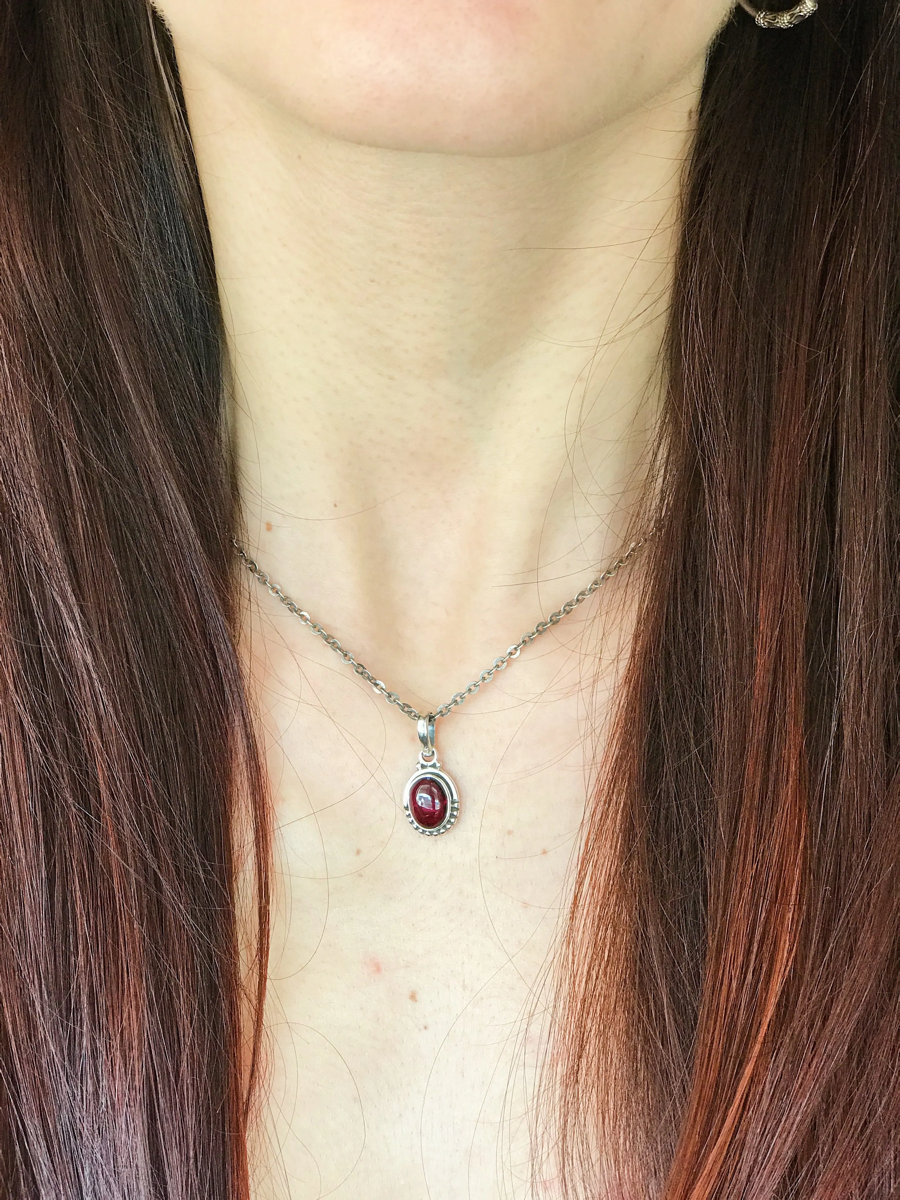 Garnet Mini Gala Pendant
