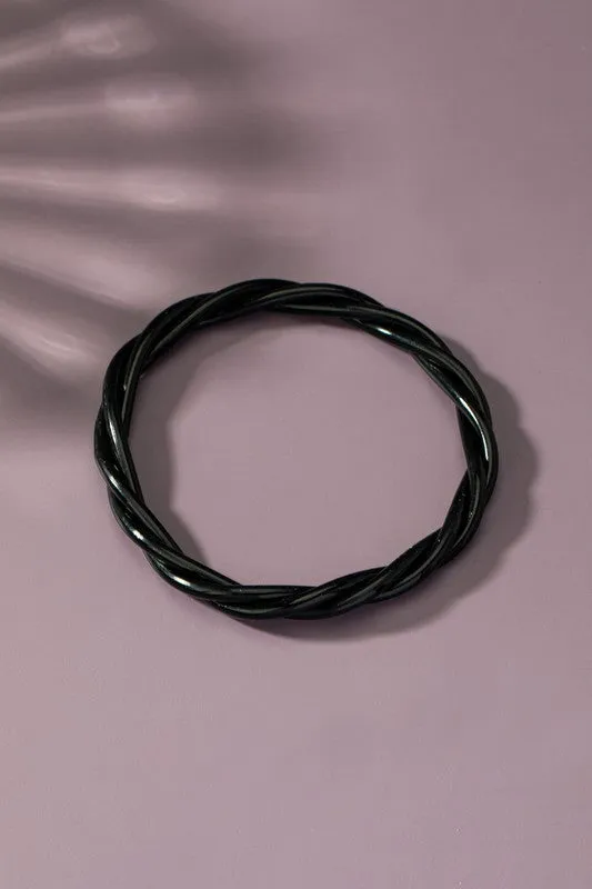 GEL TUBE BRAIDED BANGLES