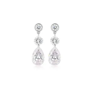 Georgini Mirage Augusta Earrings - Silver