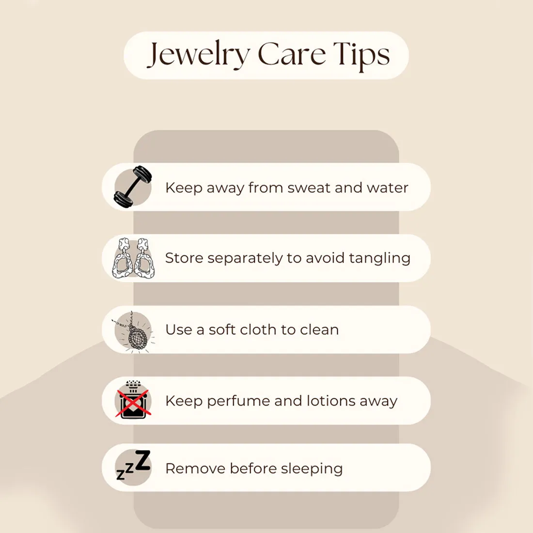 Gold-Toned Five-Row Diamonti And Pearl Drops Necklace