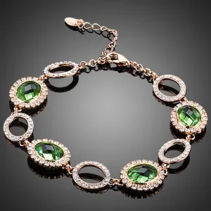 Green Stone Designer Bracelet