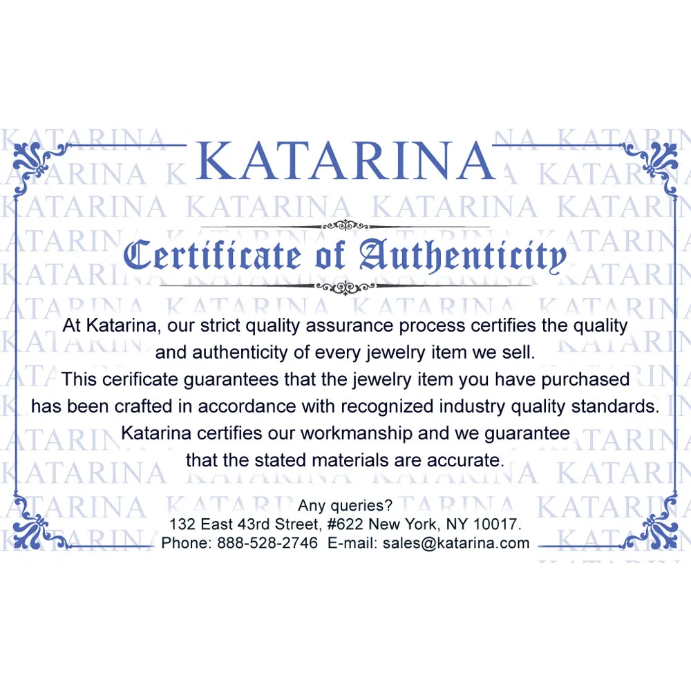 KATARINA 1/3 cttw Diamond Dangle Earrings GH-I2-I3