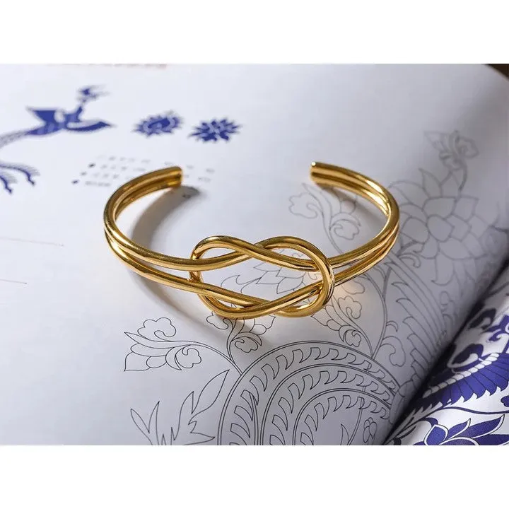 Knotted Bracelet Bow Bracelet1