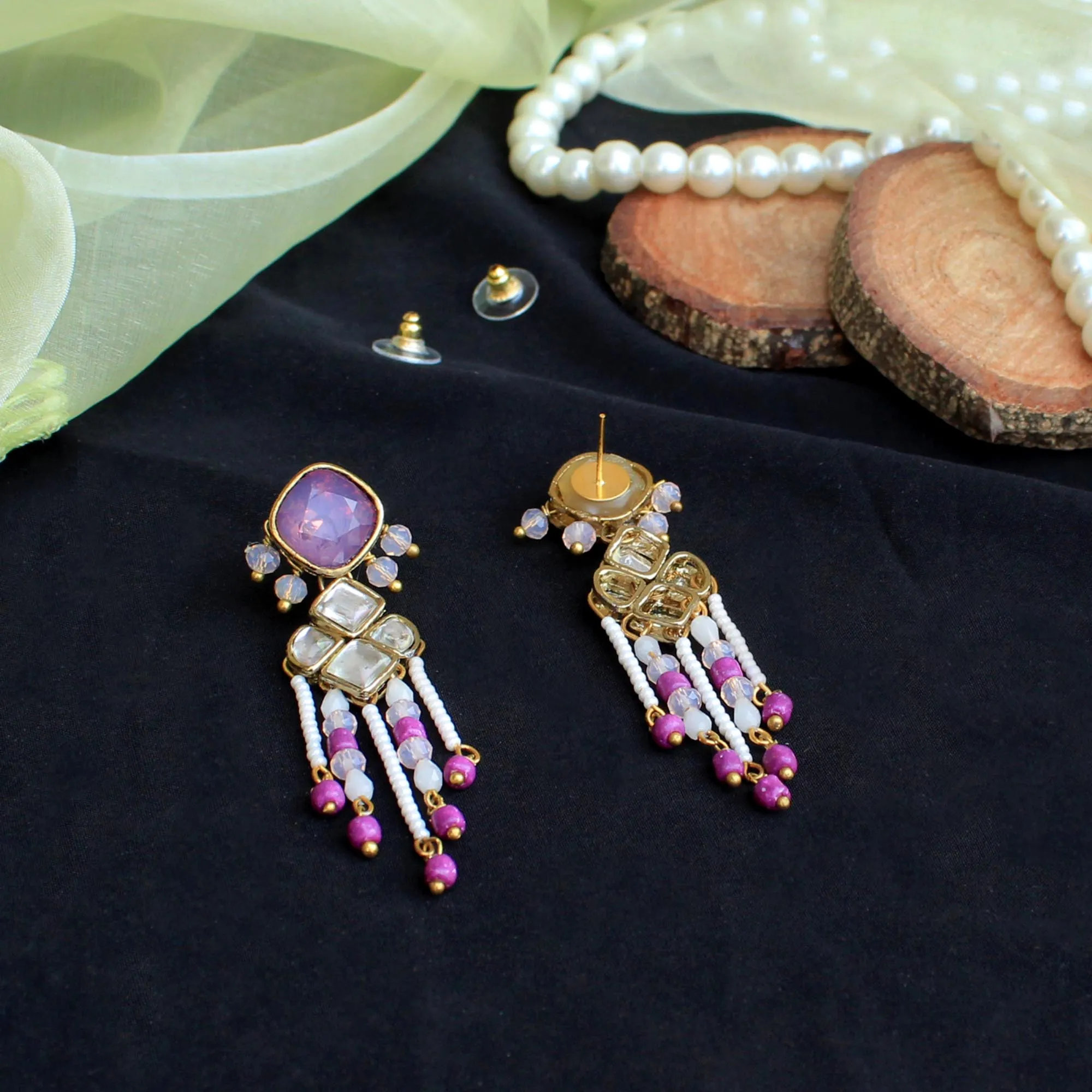 Kundan Paradise Earrings
