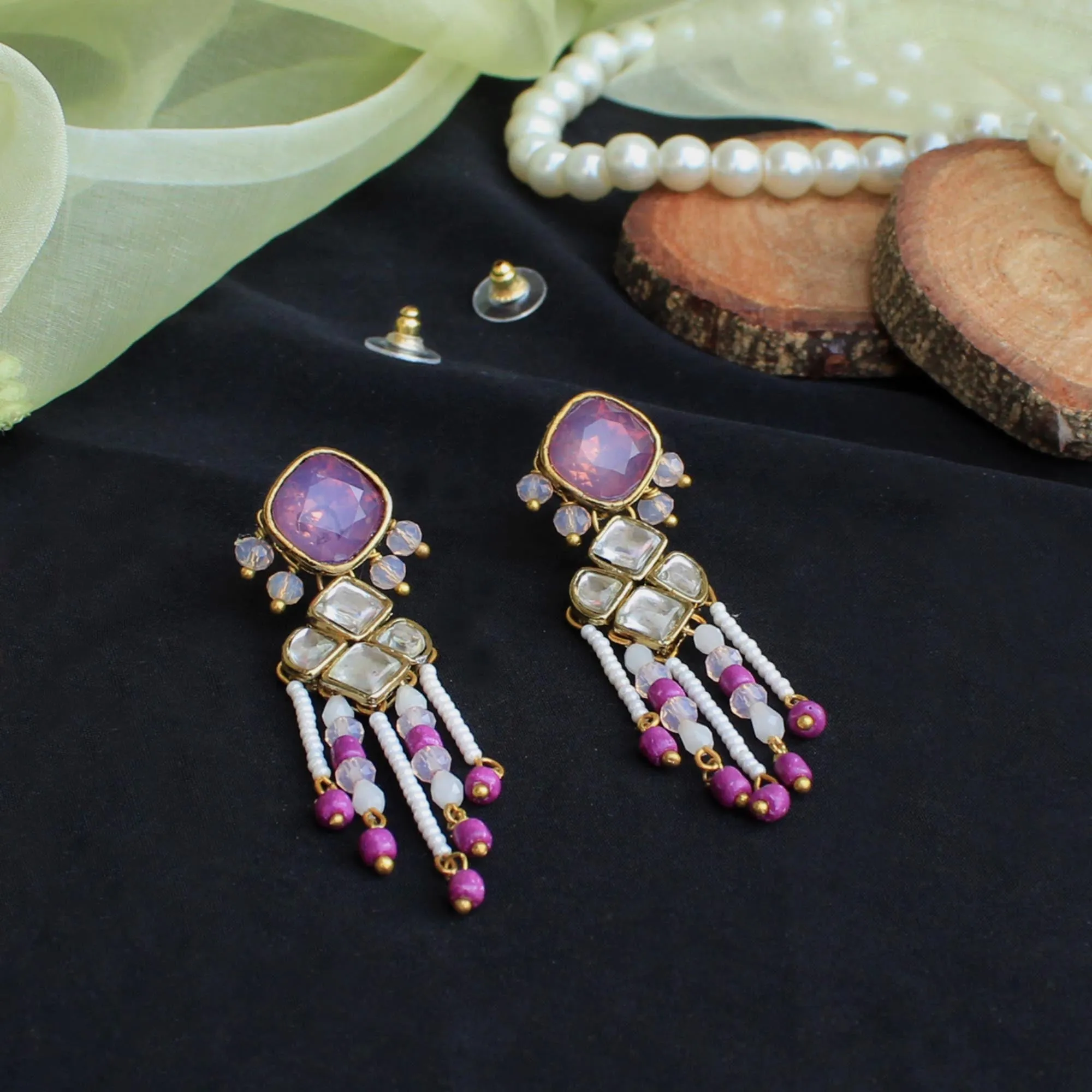Kundan Paradise Earrings