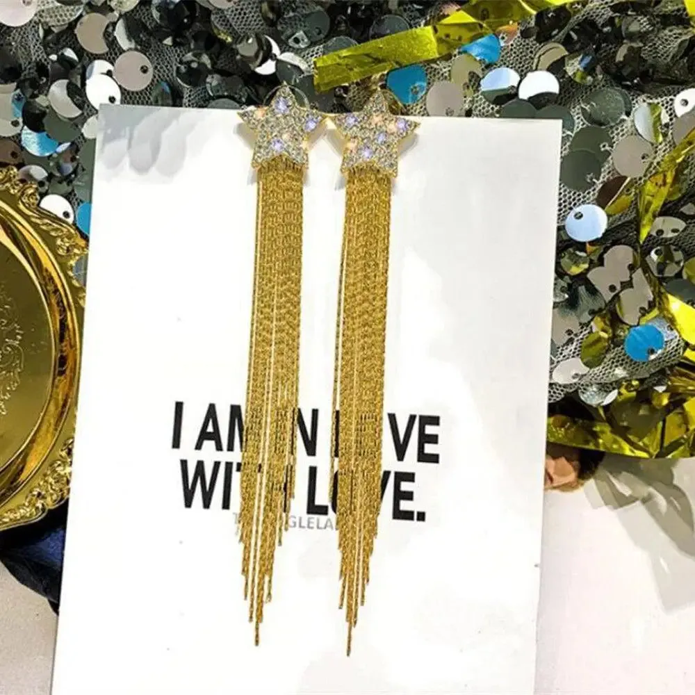 Lady Glams Elevate Your Style with the 2024 New Fashion Trend Pearl Leaf Tassel Earrings