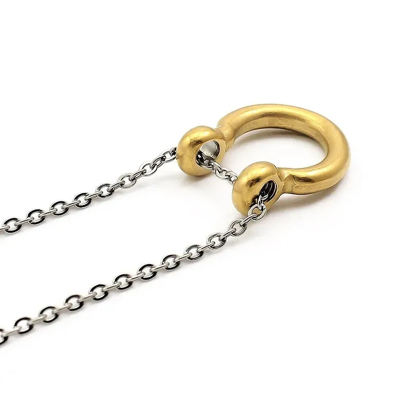 Lucky Girl Horse Shoe Necklace
