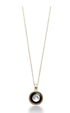 Moonglow Sky Light Necklace In Gold