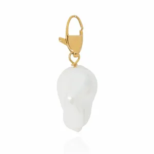 Mother of Pearl Clip-on Charm