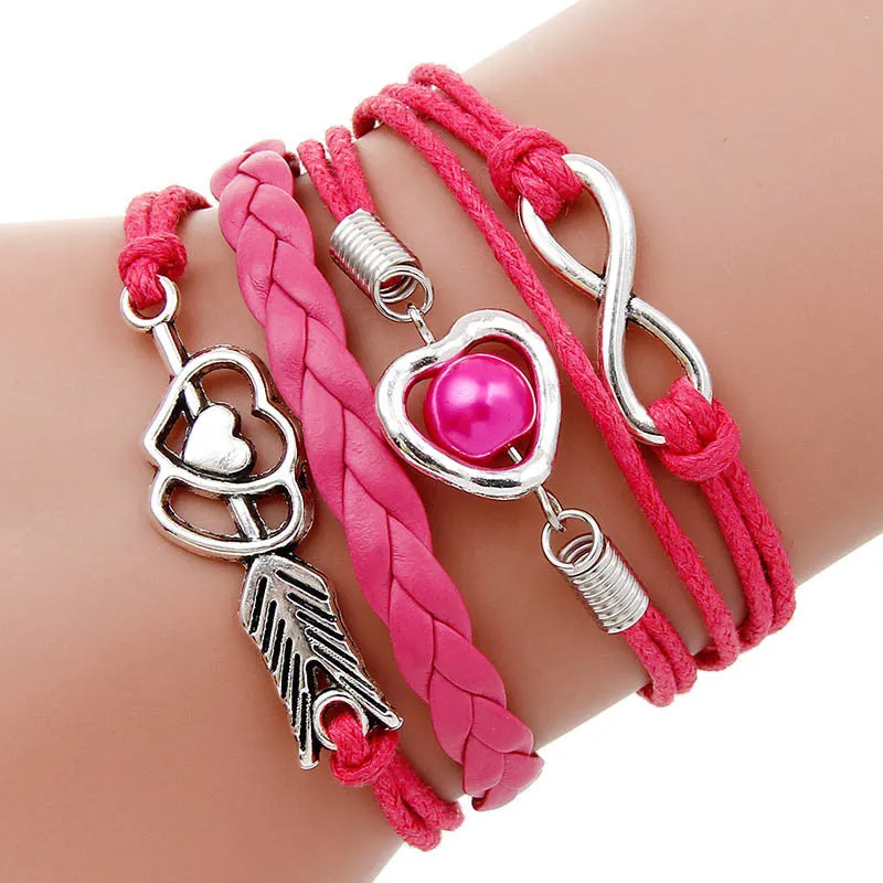 Multilayer Charm Anchor Unisex Paracord Bracelets