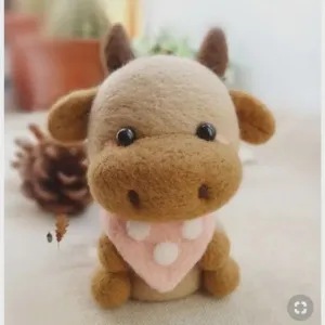 Needle Felting - Cow