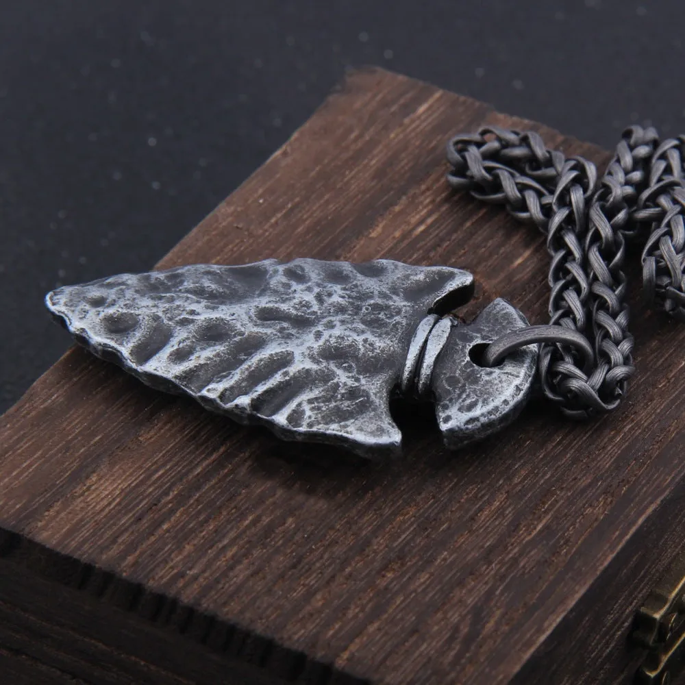 NordicNavi Compass Rune Necklace - Viking Pendant by The Nevermore