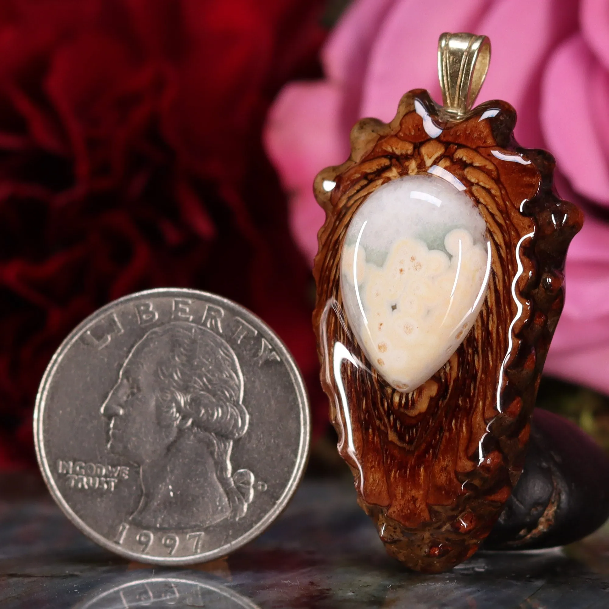 Ocean Jasper Teardrop