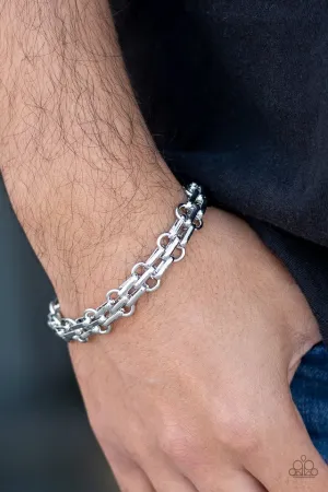 Paparazzi Bracelet ~ Urban Utility - Silver