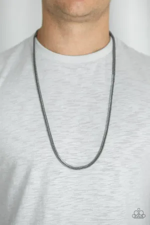 Paparazzi Necklace ~ Killer Crossover - Black