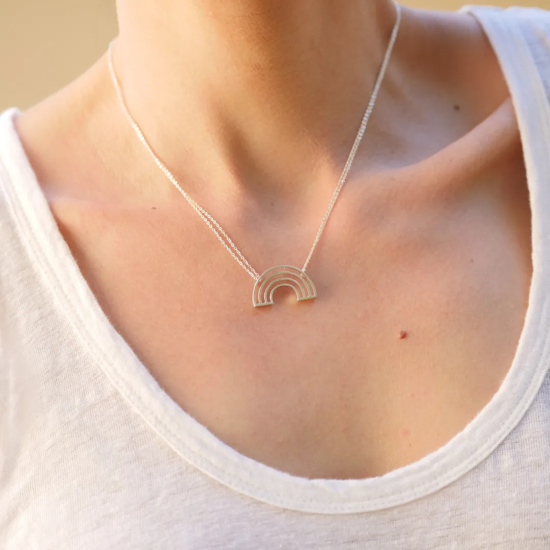 Pauline Rainbow Acceptance Necklace