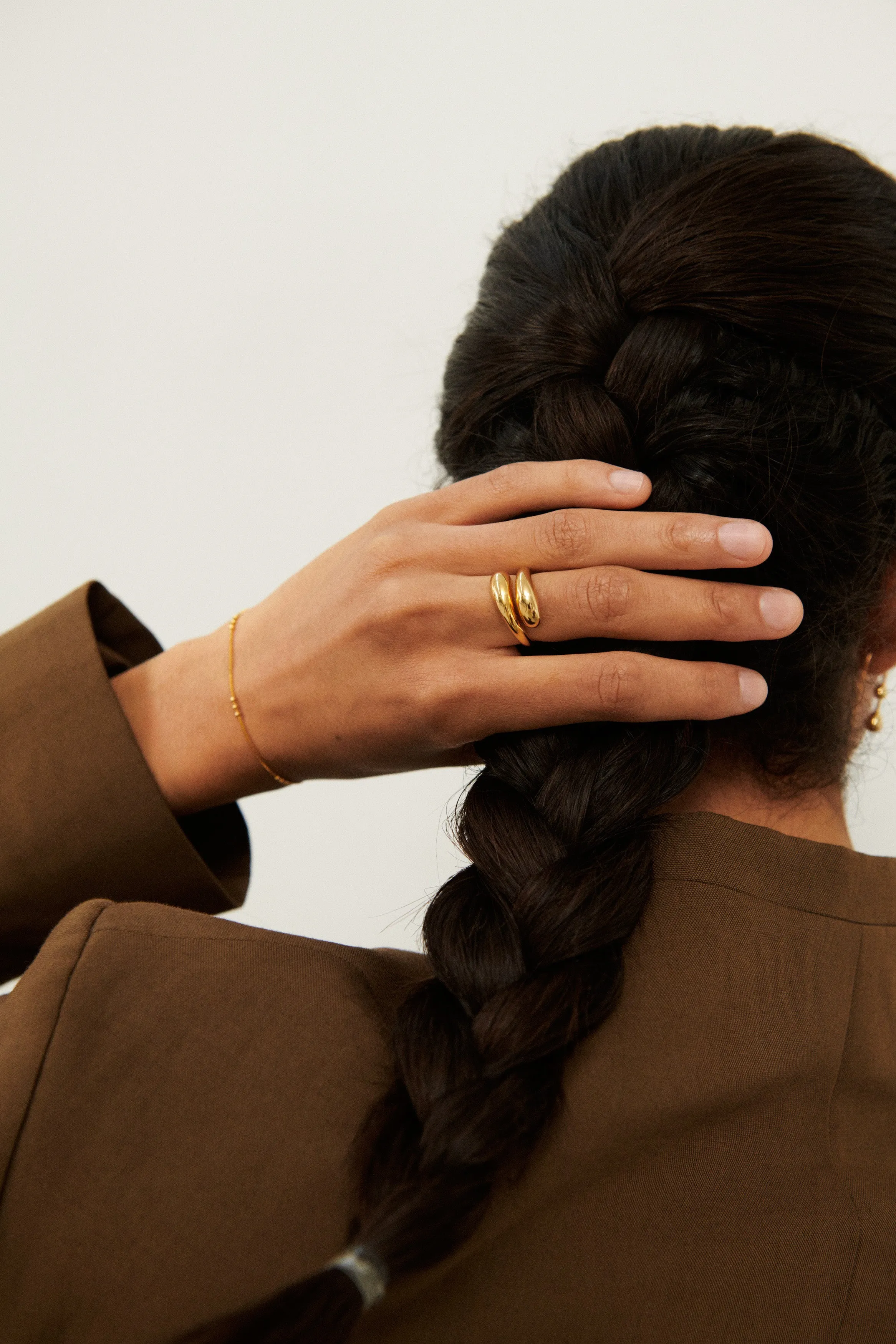 Pernille Corydon Gold Rain Ring