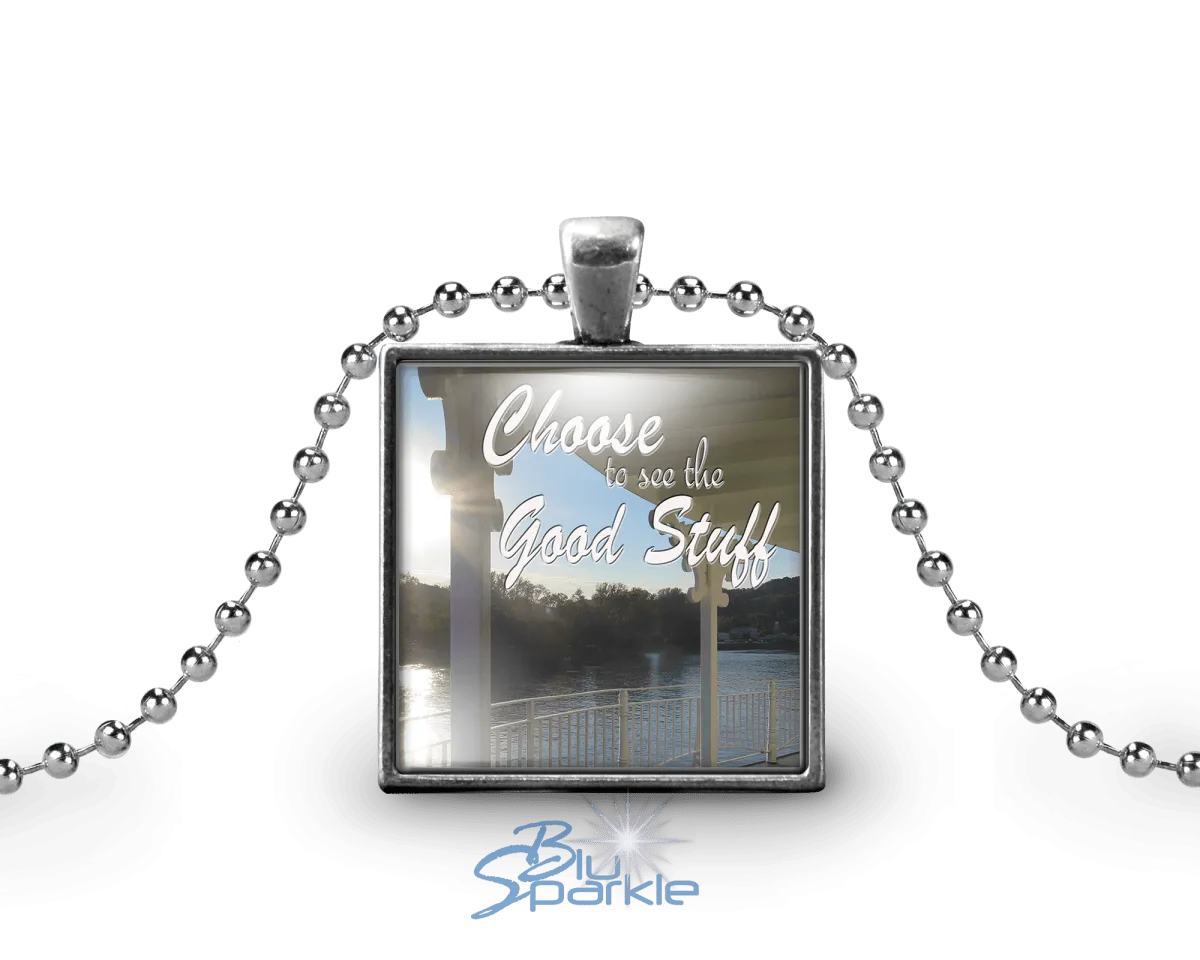 Personalized Photo Square Pendants