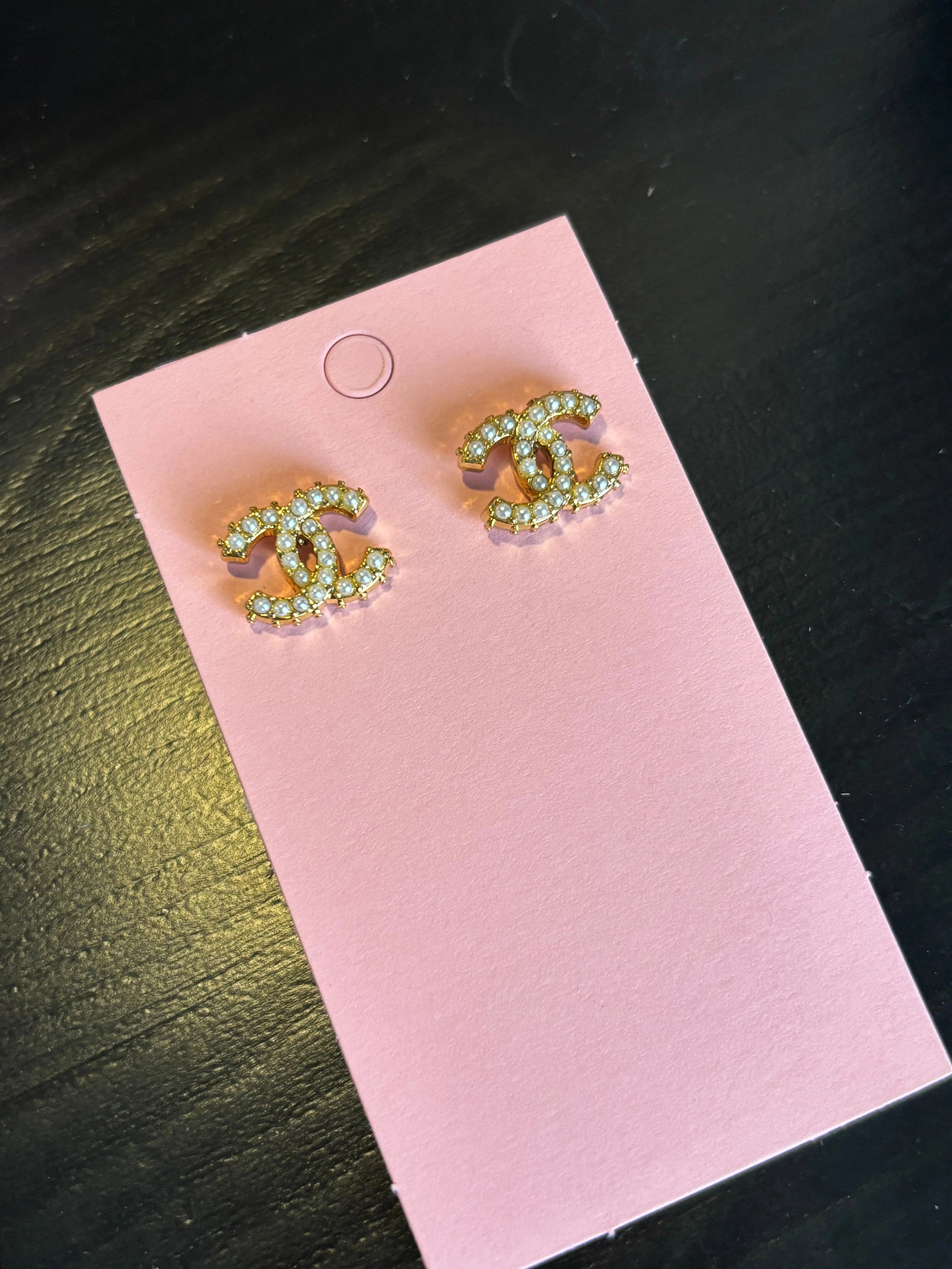 Pretty in Pearls Studs 14k Gold Plated