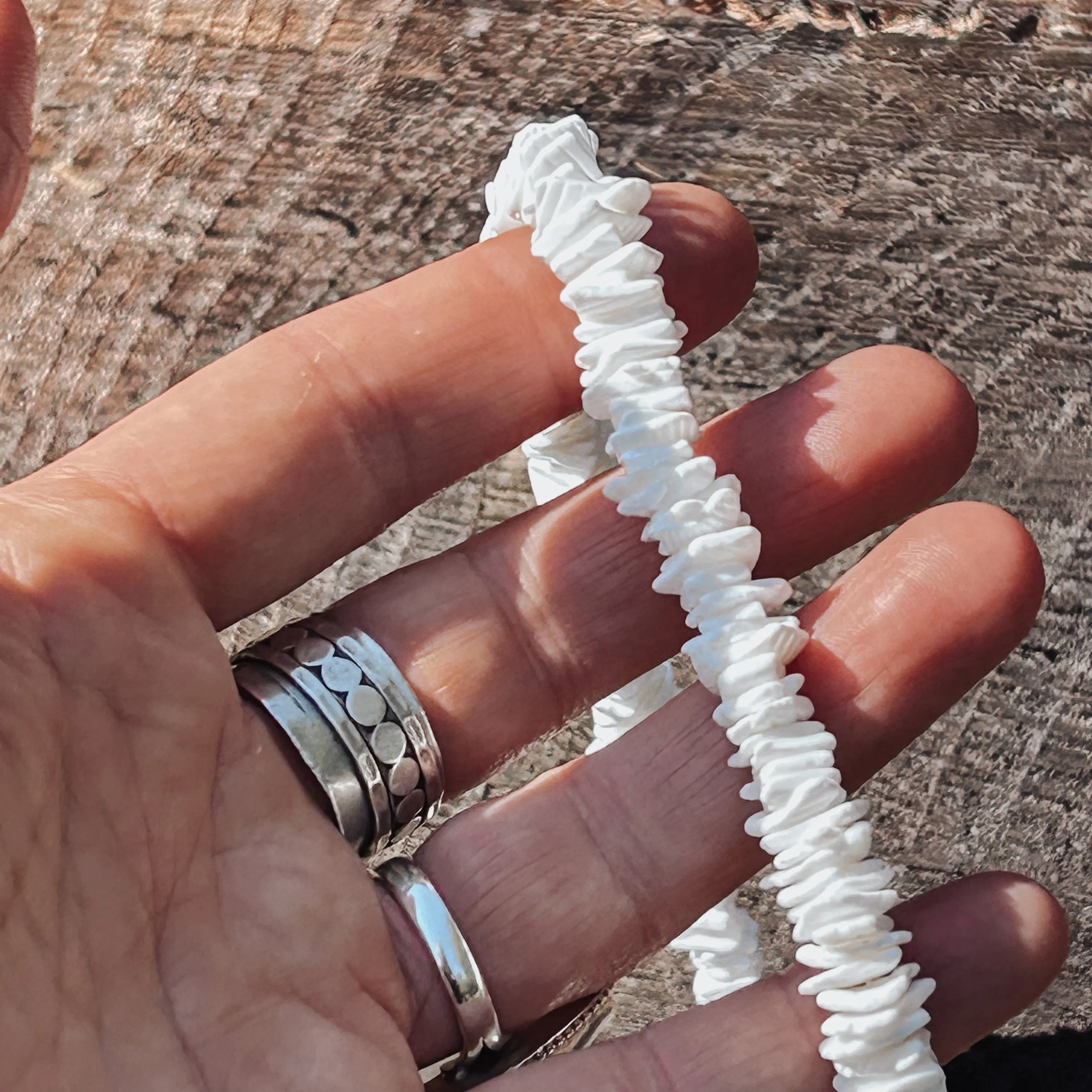 Puka Shell Chip Necklace