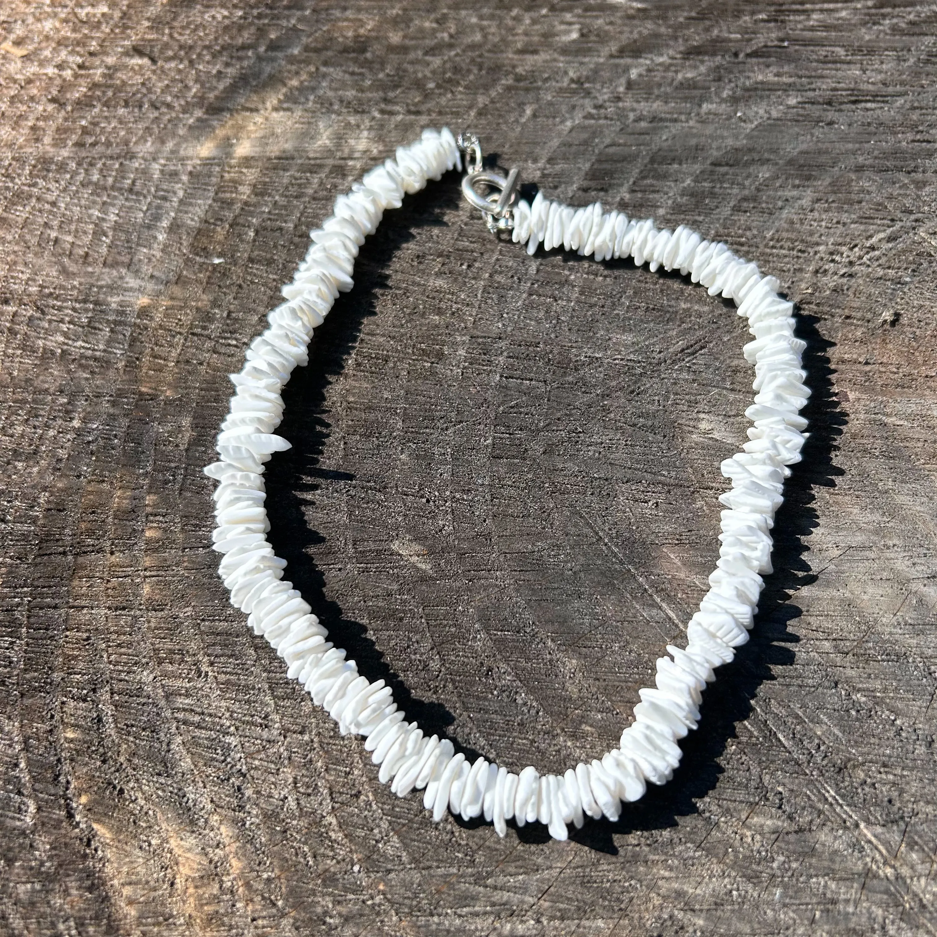 Puka Shell Chip Necklace