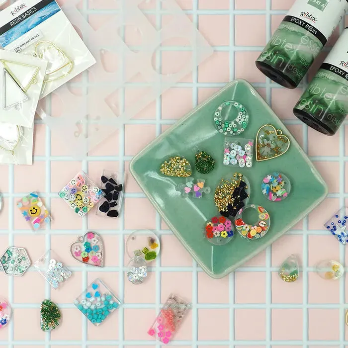 Ribtex Resin Basics Silicone Mould Pendants