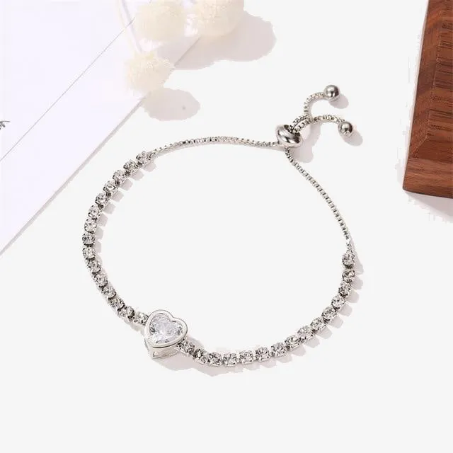 Rose Gold Silver Color Trendy Jewelry Gift