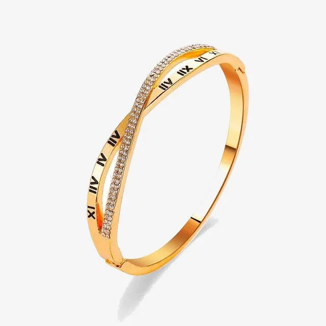 Rose Gold Silver Color Trendy Jewelry Gift