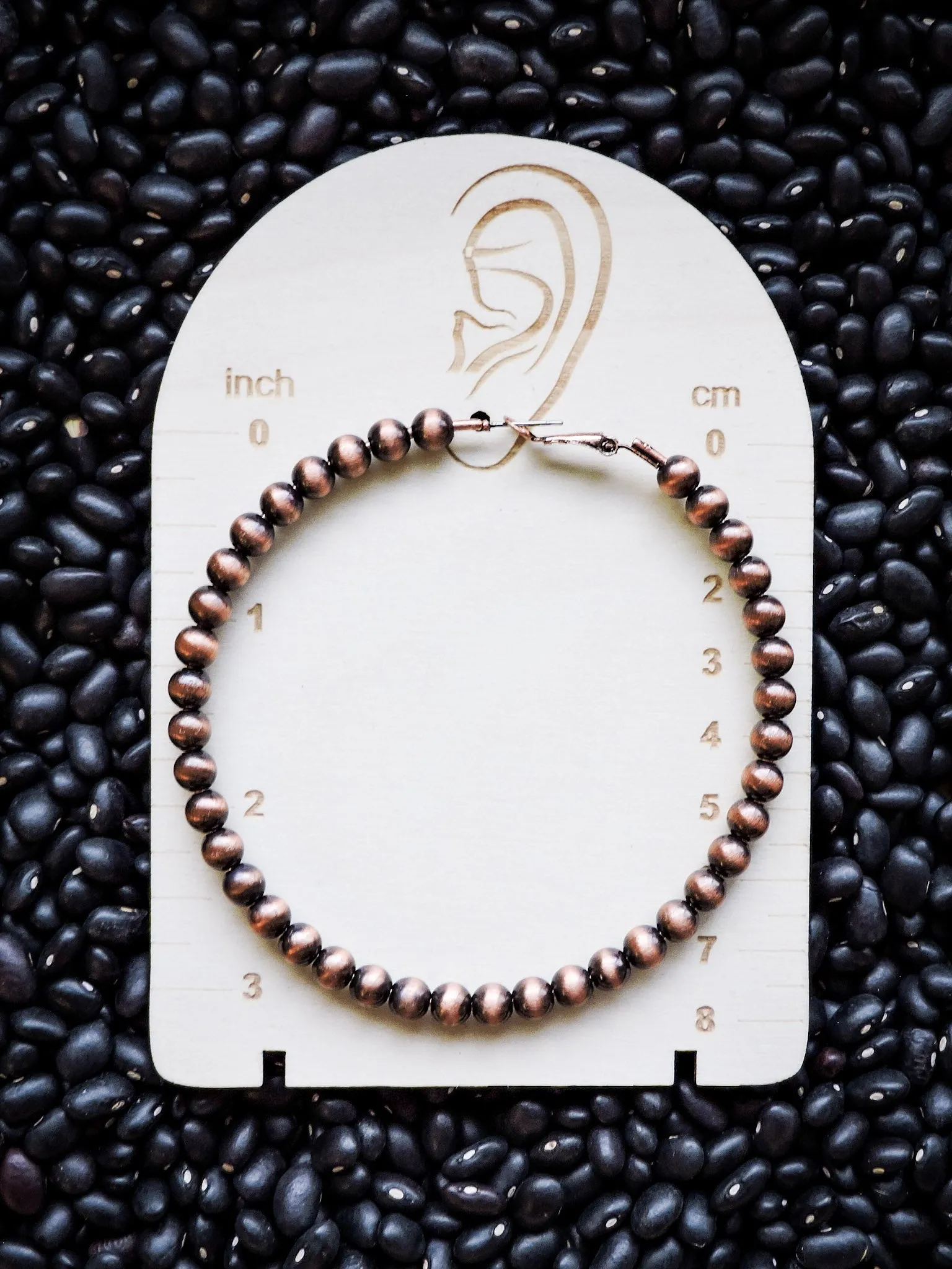 Rue Hoop Earrings - Copper
