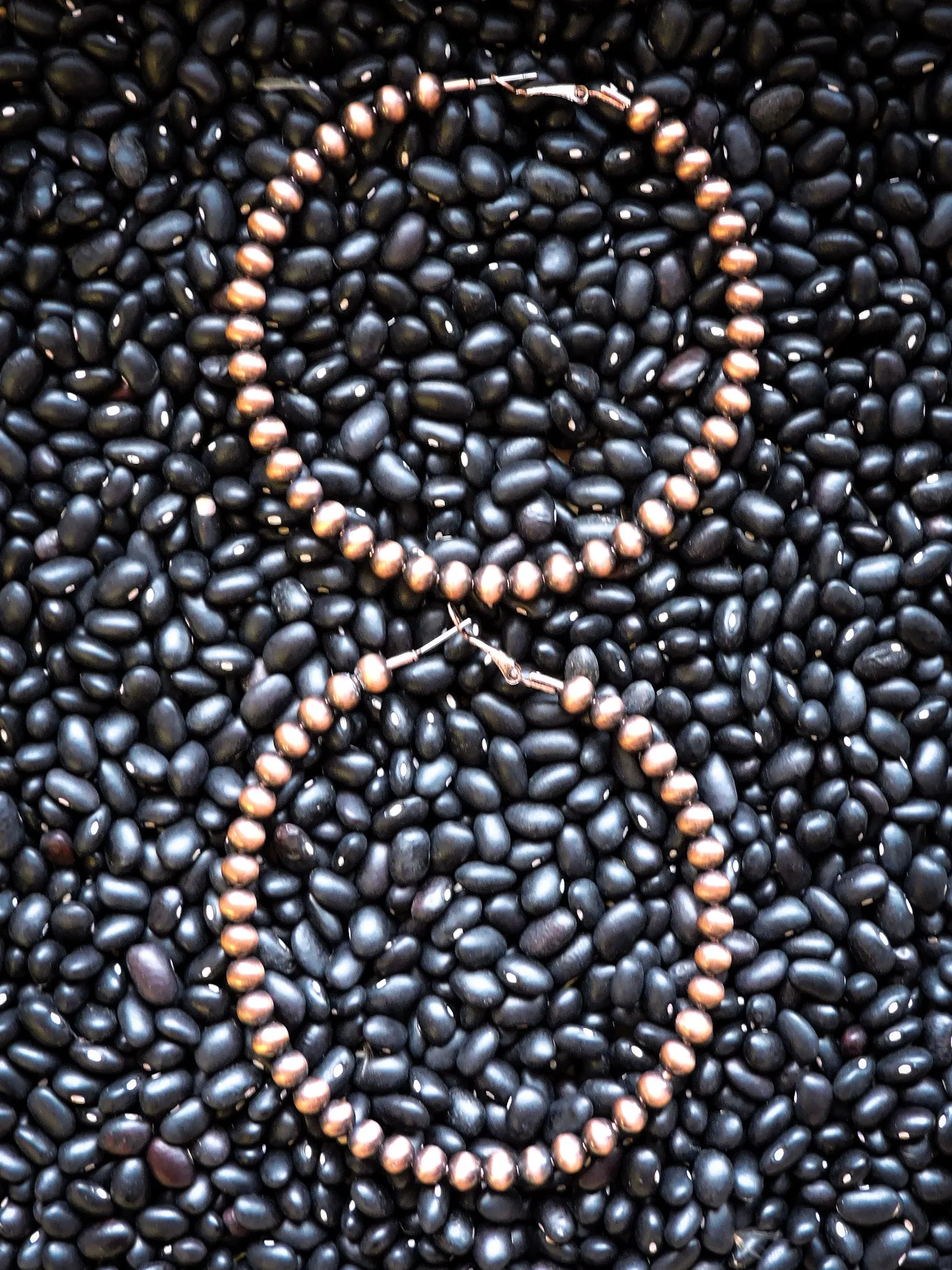 Rue Hoop Earrings - Copper