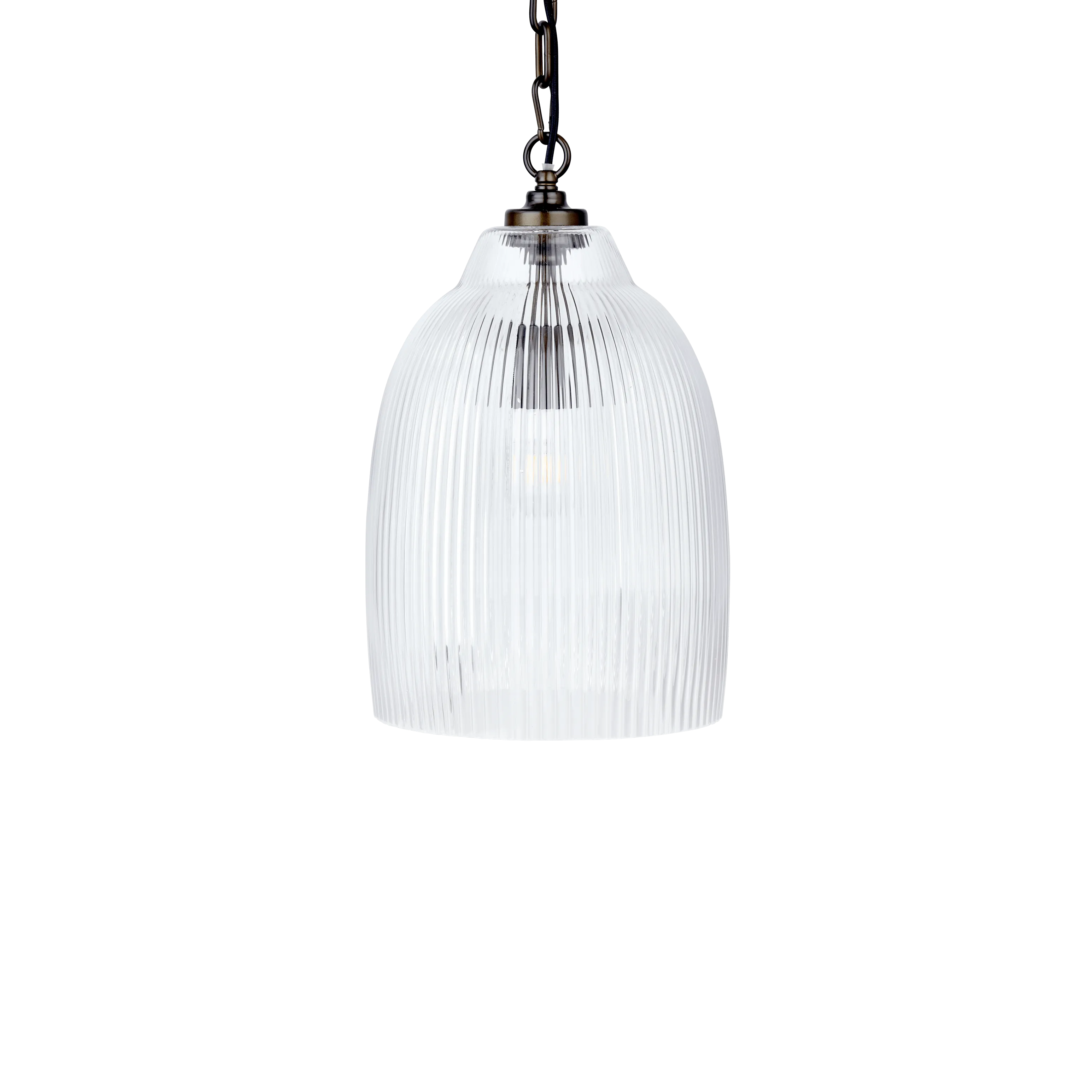 Shaftesbury Ribbed Pendant, Small