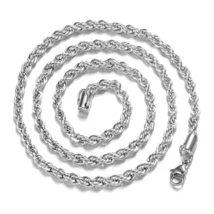 Silver Rope Chain