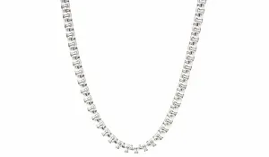 Silver Stainless Steel Book Chain
